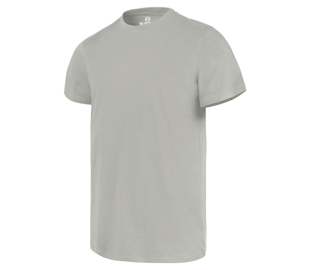 T-Shirt Premium poly cotton - Farbe: hellgrau - Größe: L