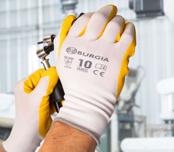 Baumwolltrikot-Handschuhe ohne Schichtel mittelschwer - teXXor® - 1540