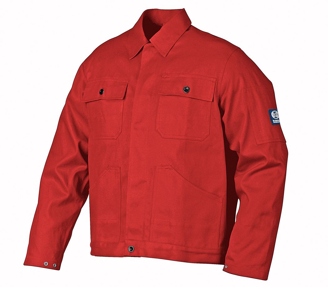 Arbeitsjacke Classic - Farbe: rot - Größe: S