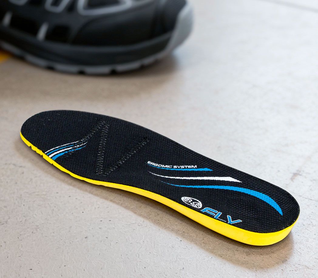 Einlegesohle BS Fly - Farbe: schwarz - Größe: 50
