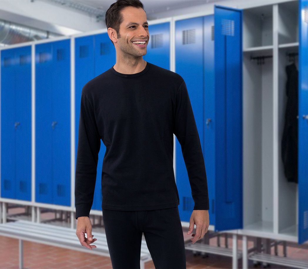 Funktionsunterwäsche Set - Farbe: schwarz - Größe: 3XL