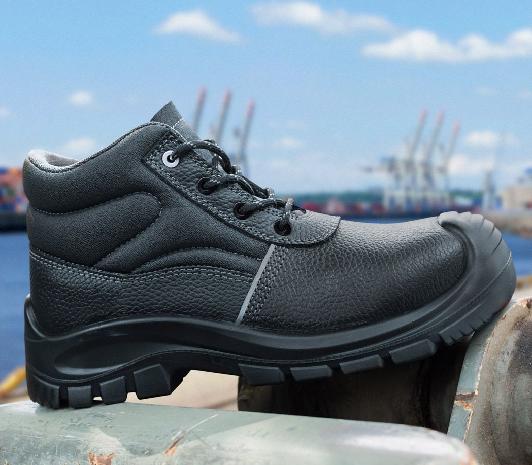 Sicherheitshochschuhe S3 - Farbe: schwarz/grau - Größe: 37