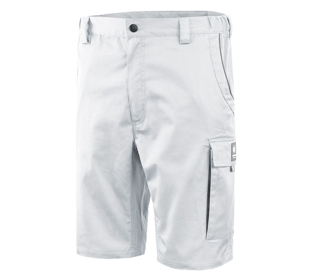 Arbeitsshorts Stretch Pure - Farbe: weiß/anthrazit - Größe: 60