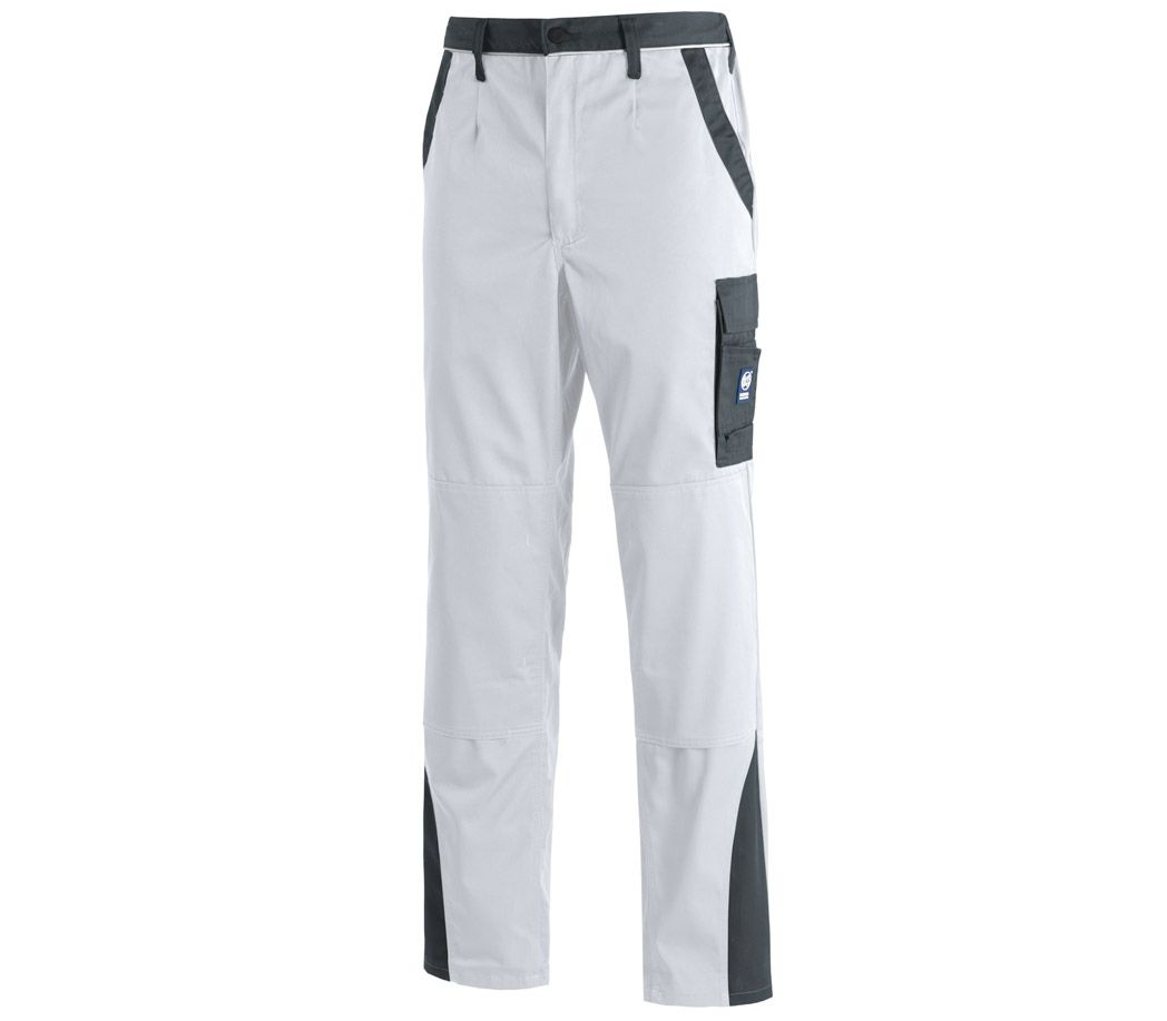 Arbeitshose Image - Farbe: weiß/anthrazit - Größe: 48