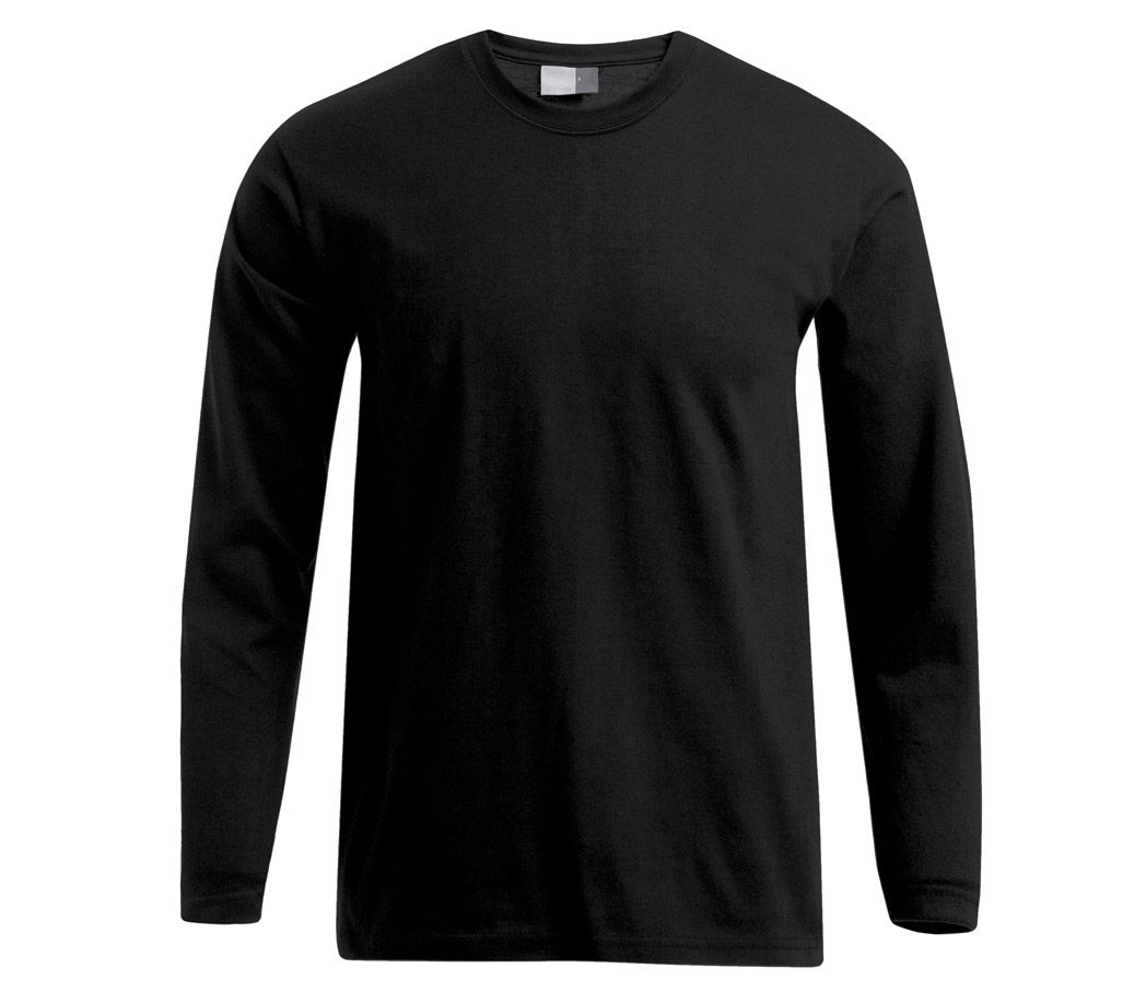 Longsleeve - Farbe: schwarz - Größe: XXL