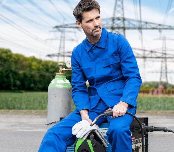QEELINK SCHWEISSJACKE AUS Leder, Hitzebeständig Un Produktbild-Vorschau 6