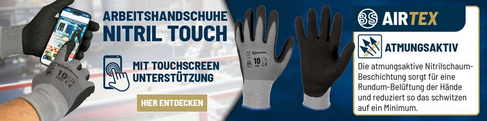 KYORENE Profi Arbeitshandschuhe Nitril A1 Schnittschutz 3er Pack Gr. 6-11 *TOP