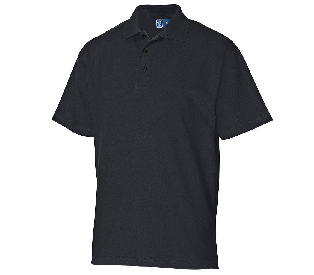 Poloshirt Premium - Farbe: schwarz - Größe: S
