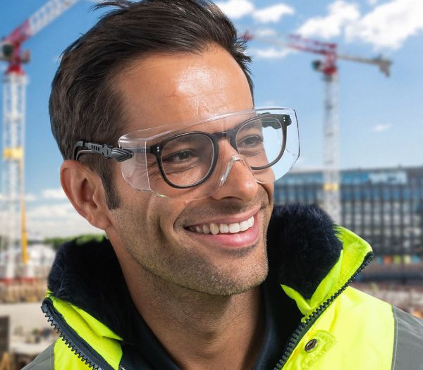 CYUaoao Schutzbrille 2-tlg. - Überbrille Für Brillenträger | Antibeschlag & Staubdicht