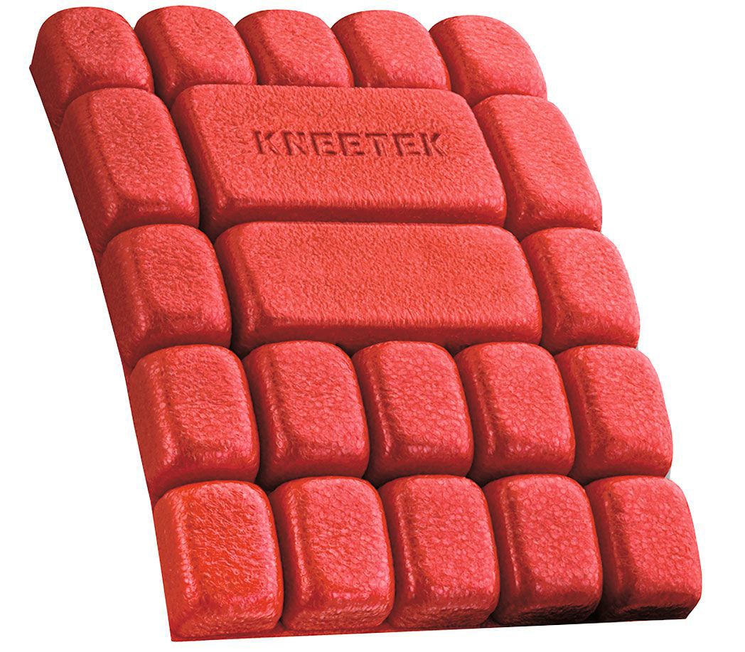 Kniepolster-Paar DIN EN 14404 - Farbe: rot