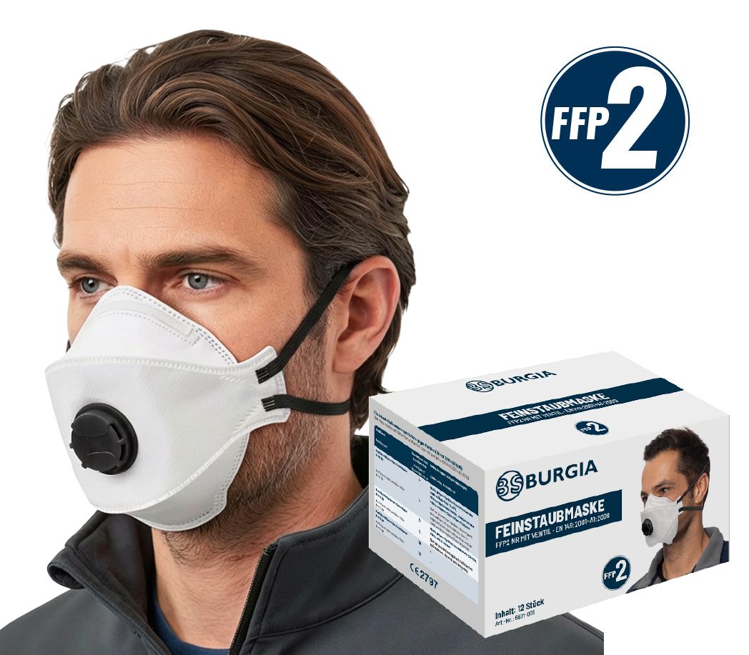 Atemschutzmaske FFP2 - Farbe: weiß