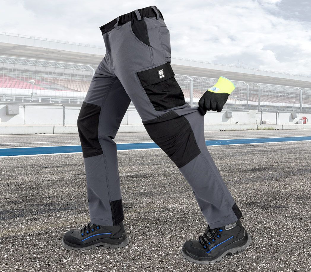 Arbeitshose 4Stretch - Farbe: anthrazit/schwarz - Größe: 48