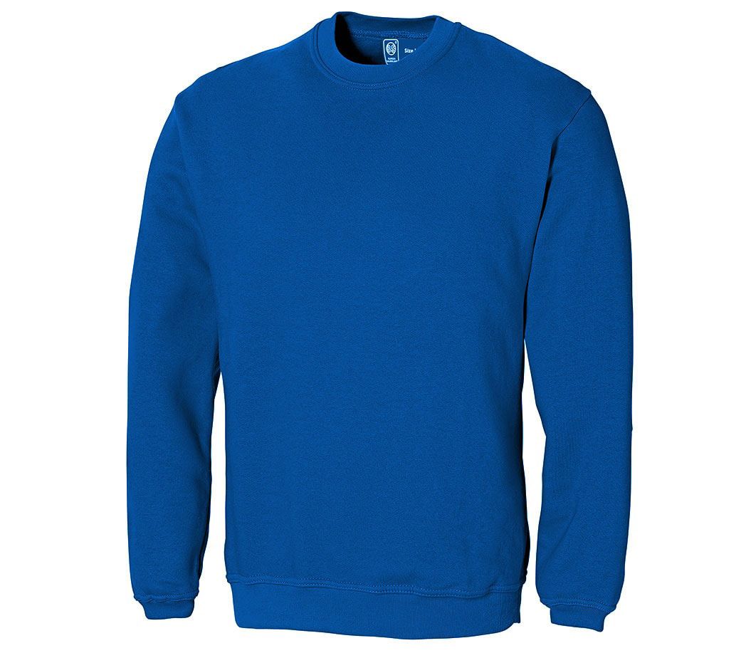 Sweatshirt Premium Poly Cotton - Farbe: kornblau - Größe: 3XL