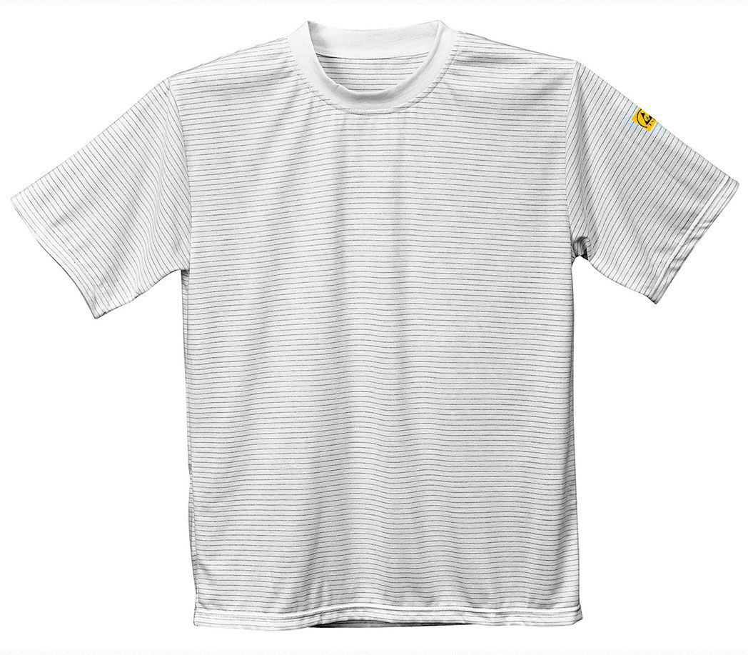 T-Shirt ESD - Farbe: weiß - Größe: S