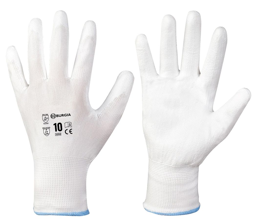 Arbeitshandschuhe PU ESD - Größe: 8