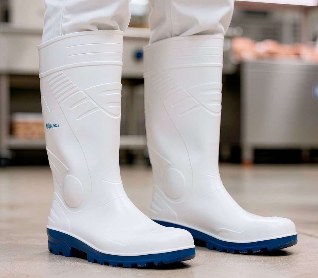 Sicherheitsstiefel S4 - Farbe: weiß - Größe: 39