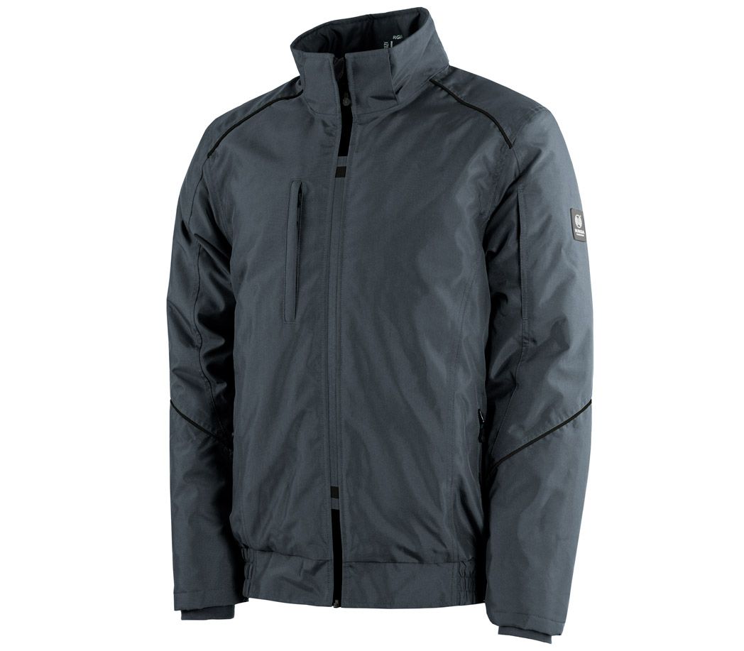 Winterjacke wasserdicht - Farbe: anthrazit/schwarz - Größe: M
