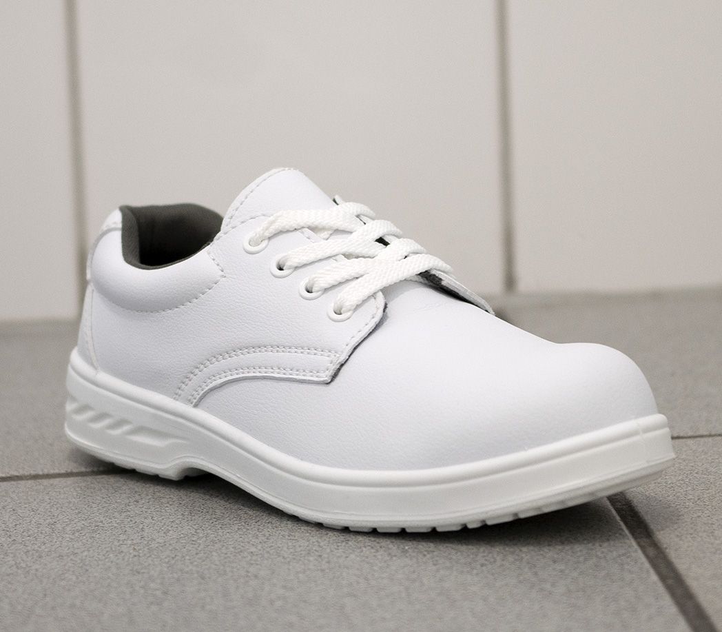 Sicherheitshalbschuhe S2 - Farbe: weiß - Größe: 35