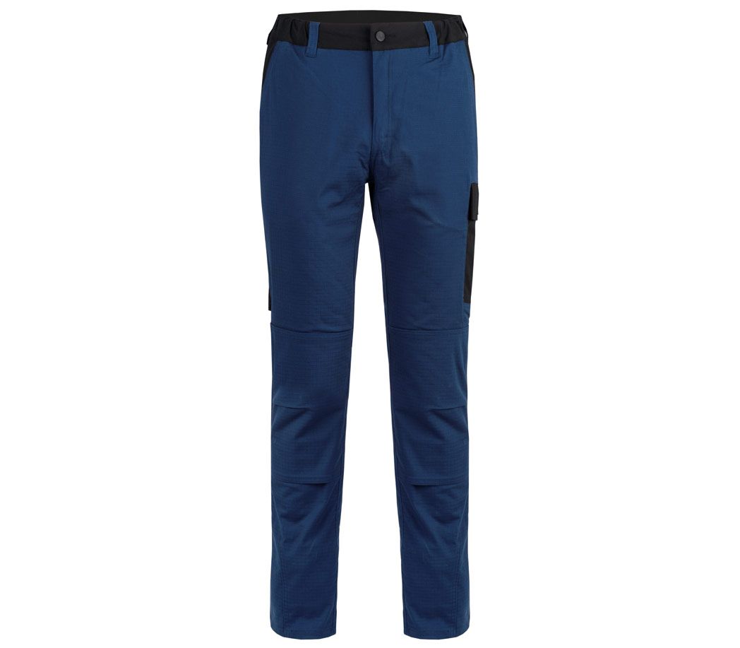Arbeitshose Ripstop Stretch - Farbe: marine/schwarz - Größe: 50