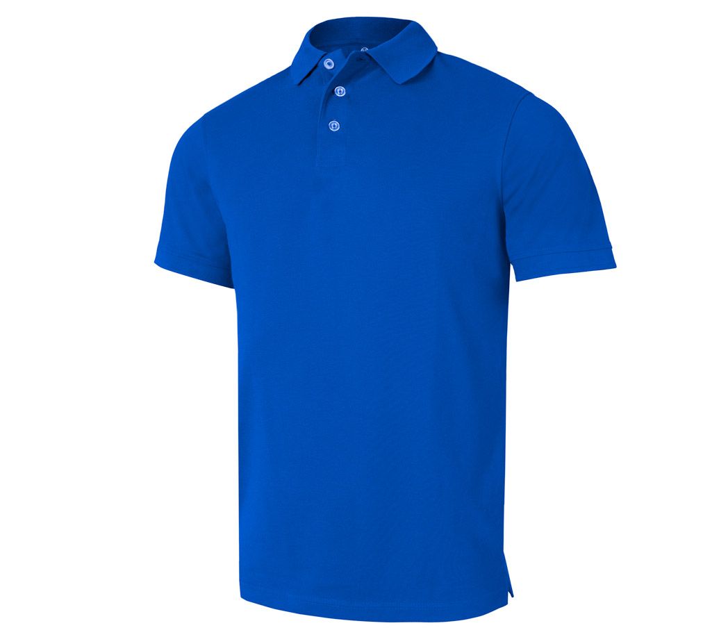 Poloshirt Premium Poly Cotton - Farbe: kornblau - Größe: S